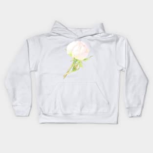 Evelyn Rose, floral watercolor Kids Hoodie